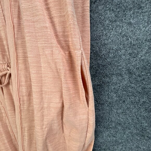 Free People Beach Bicoastal Jumpsuit Cardigan Set Extra Small Papaya Sun Boho - Picture 5 of 16
